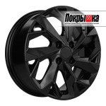 Khomen KHW1402 (Black) 5.5x14 4x98 ET-35 DIA-58.5