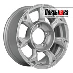Khomen KHW1505 (F-Silver) 5.5x15 5x139.7 ET-5 DIA-98.5 для GAZ/Газель Газель НН 2.8d