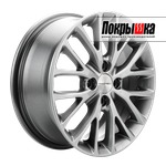 Khomen KHW1506 (G-Silver) 6.0x15 4x100 ET-37 DIA-60.1 для GAZ/Газель Газель НН 2.8d