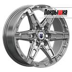 K&K Дистрикт (дарк платинум) 8.0x18 6x139.7 ET-36 DIA-100.1 для MITSUBISHI Pajero Sport III 2.4 Di-D