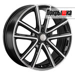 LS Wheels LS-1368 (BKF) 6.5x16 5x114.3 ET-40 DIA-67.1
