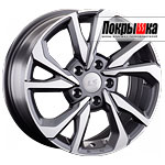 LS Wheels LS-920 (GMF) 7.5x17 5x114.3 ET-45 DIA-73.1 для NISSAN X-Trail II (T31) Restyle 2.0i