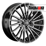 LS Wheels LS-1356 (BKF) 6.5x15 4x98 ET-32 DIA-58.6