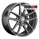 LS Wheels LS-1360 (GMF) 7.5x17 5x108 ET-50 DIA-63.3