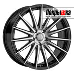 LS Wheels LS-1373 (BKF) 8.5x19 5x114.3 ET-40 DIA-67.1