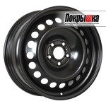 Magnetto 17017 Black 6.5x17 5x108 ET-33 DIA-60.1