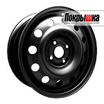 ТЗСК Hyundai Solaris, Kia Rio (Черный) 6.0x15 4x100 ET-48 DIA-54.1 для LIFAN Solano I Restyle 1.8