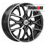 Wheels UP Up101 (New Diamond) 6.0x16 4x100 ET-37 DIA-60.1 для TOYOTA Corolla (E120/E130) 1.4 D