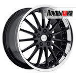 Coventry Whitley (Gloss Black Mirror Cut Lip)