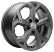 Khomen KHW1606 (Gray) 6.5J R16 5x114.3 ET-5 Dia-67.1