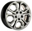 Khomen KHW1711 (Gray) 6.5J R17 5x114.3 ET-4 Dia-64.1