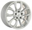 Khomen KHW1713 (F-Silver) 7.0J R17 5x110 ET-46 Dia-63.3
