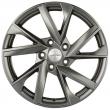 Khomen KHW1714 (Gray) 7.0J R17 5x110 ET-46 Dia-63.3