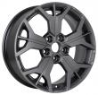 Khomen KHW1715 (Gray) 7.0J R17 5x114.3 ET-5 Dia-67.1