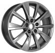 Khomen KHW1802 (Gray) 7.0J R18 5x114.3 ET-48.5 Dia-67.1
