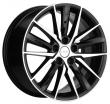 Khomen KHW1807 (Black-FP) 8.0J R18 5x108 ET-47 Dia-60.1