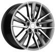 Khomen KHW1807 (Gray-FP) 8.0J R18 5x114.3 ET-4 Dia-64.1