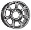 Khomen KHW1505 (Gray) 5.5J R15 5x139.7 ET-5 Dia-98.5
