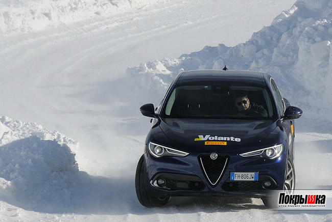 Alfa Romeo Stelvio на шинах Pirelli