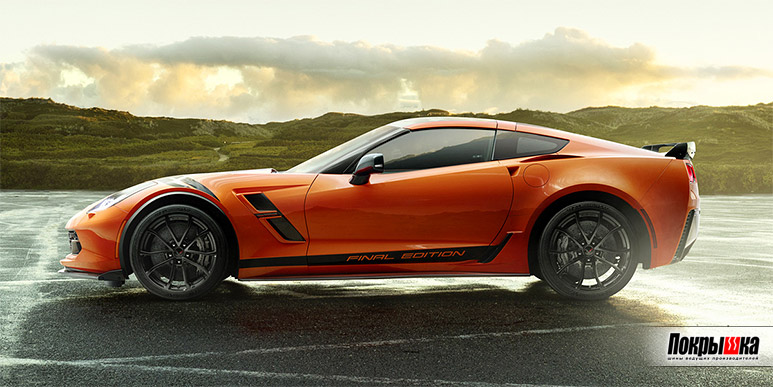 Chevrolet Corvette на шинах Michelin Pilot Sport Cup 2