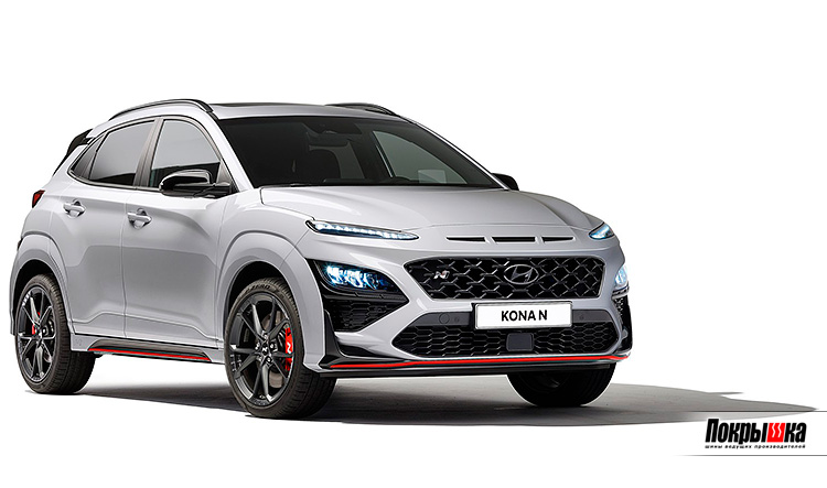 Hyundai KONA N на шинах Pirelli P Zero