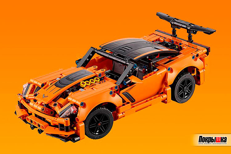 Испытания игрушечного автомобиля Corvette ZR1