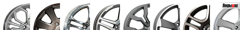 Литые колеса — цвета