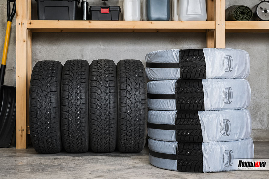 Хранение зимних шин
