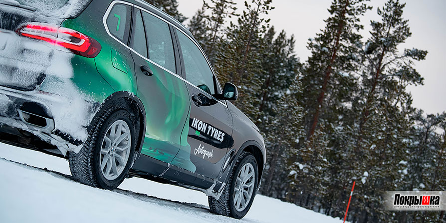 Испытание шин Ikon Tyres в Мурманске