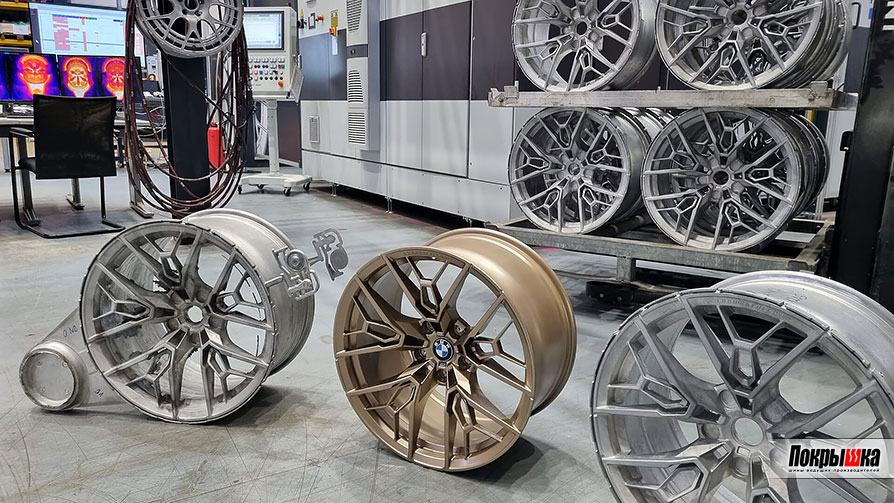 Колеса из переработанного алюминия