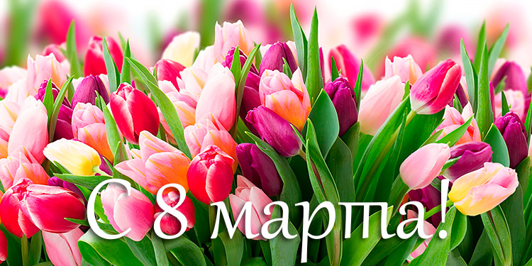 С 8 марта!