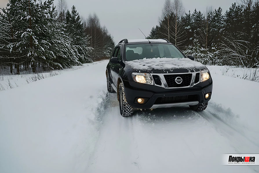 Всесезонная резина зимой