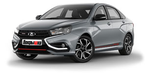 Зимние нешипованные шины VAZ/LADA Vesta Sport I 1.8 R17 205/50