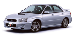 Летние и зимние шины SUBARU Impreza WRX GD/GG Facelift 2003 2.0T