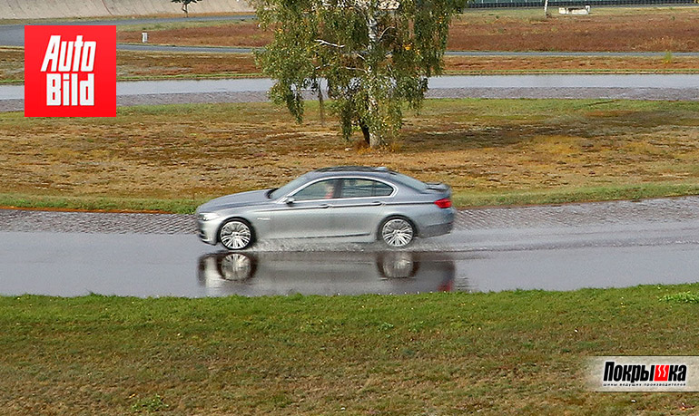 Испытания на аквапланирование