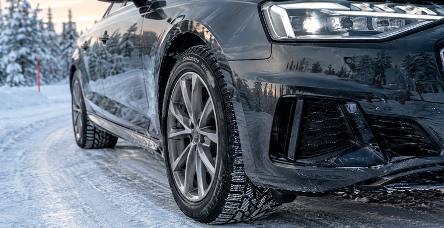 Испытания шин 225/50 R17 на льду