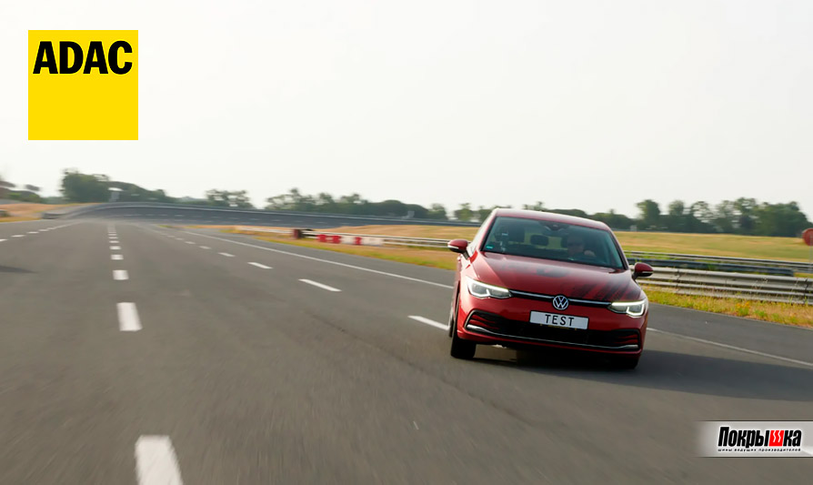 Тест на сухой поверхности