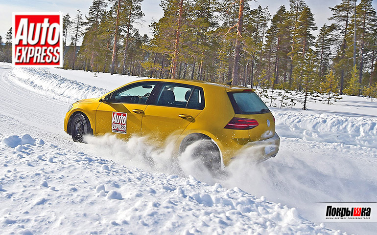 Тест зимних шин для Volkswagen Golf