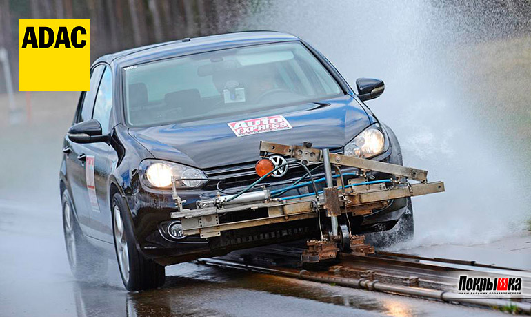 Вождение автомобиля в мокрую зиму