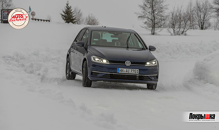 Всесезонка на заснеженной поверхности