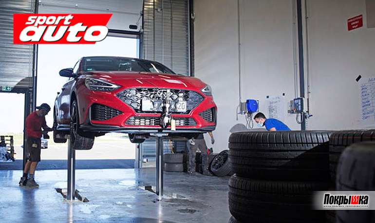 Выбор шин на Hyundai i30 N